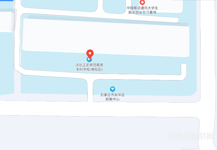 河北正定師范高等?？茖W(xué)校南校區(qū)2023年地址在哪里 